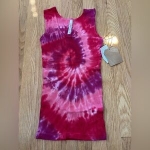 Exist Women’s Tie-Dye Ribbed Tank Top - Small